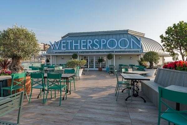 The Wetherspoon pub in the town is the biggest in the UK