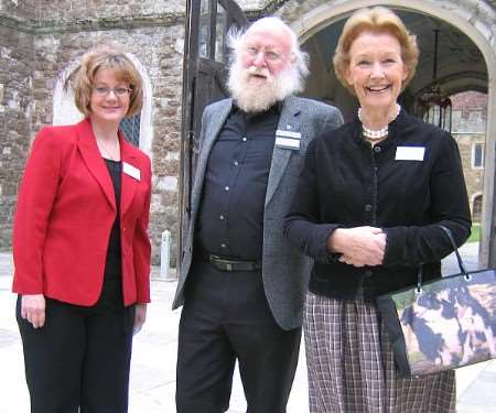 Sandra Matthews-Marsh, chief executive, Kent Tourism Alliance, Chris Holgate, and Amanda Cottrell, chairman KTA. Picture: HELEN GERAGHTY