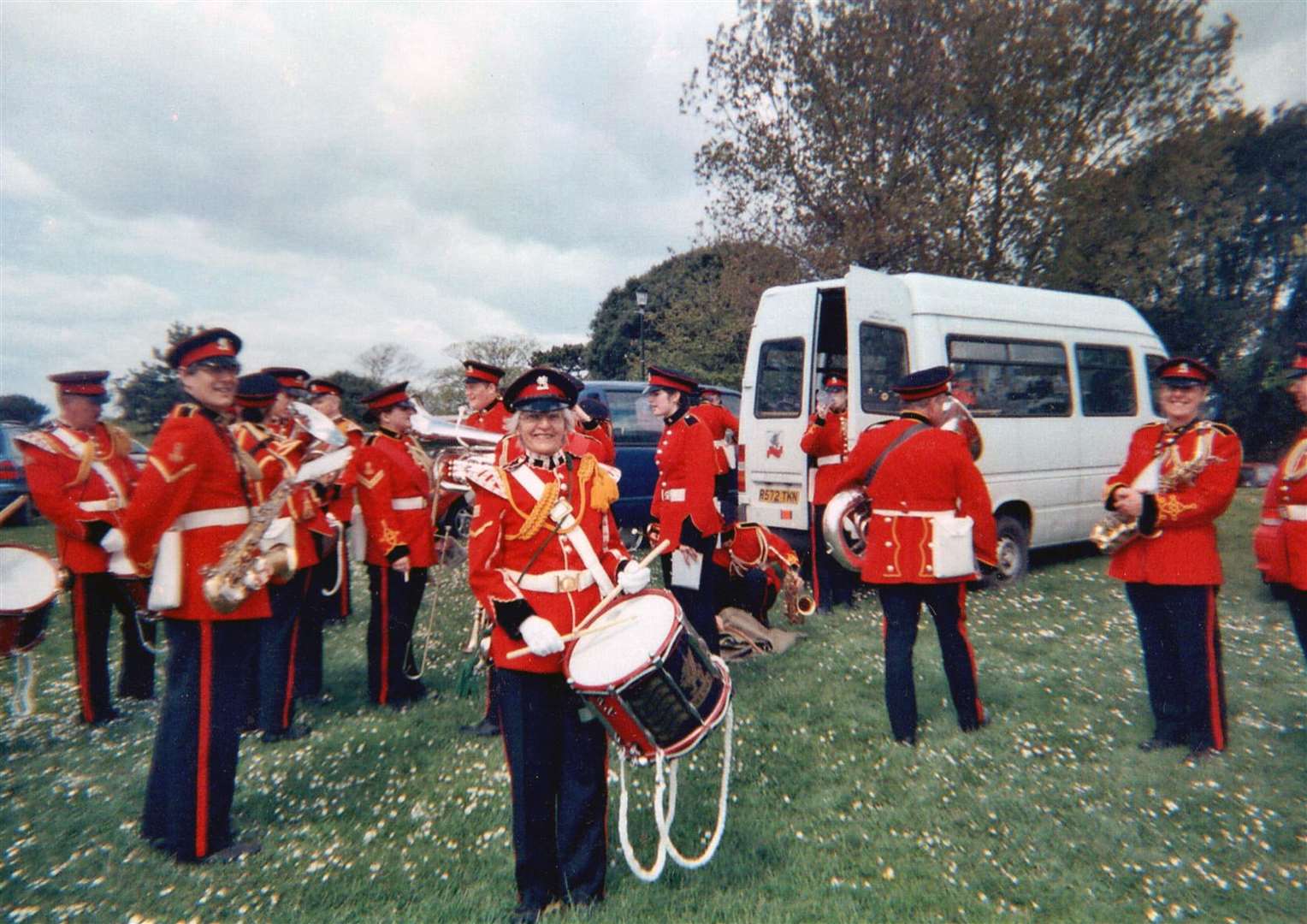 Pauline Polhill was part of the Wessex Military Band (Family handout/PA)