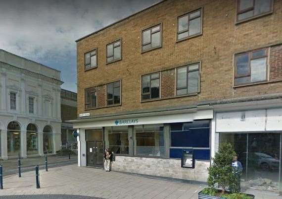 Barclays in Dover town centre. Picture: Google