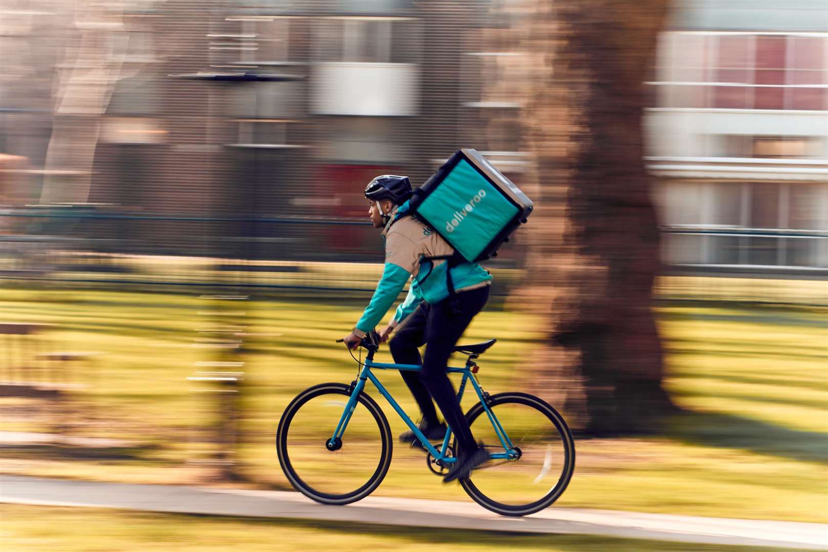 Deliveroo riders are a common sight due to the boom in popularity