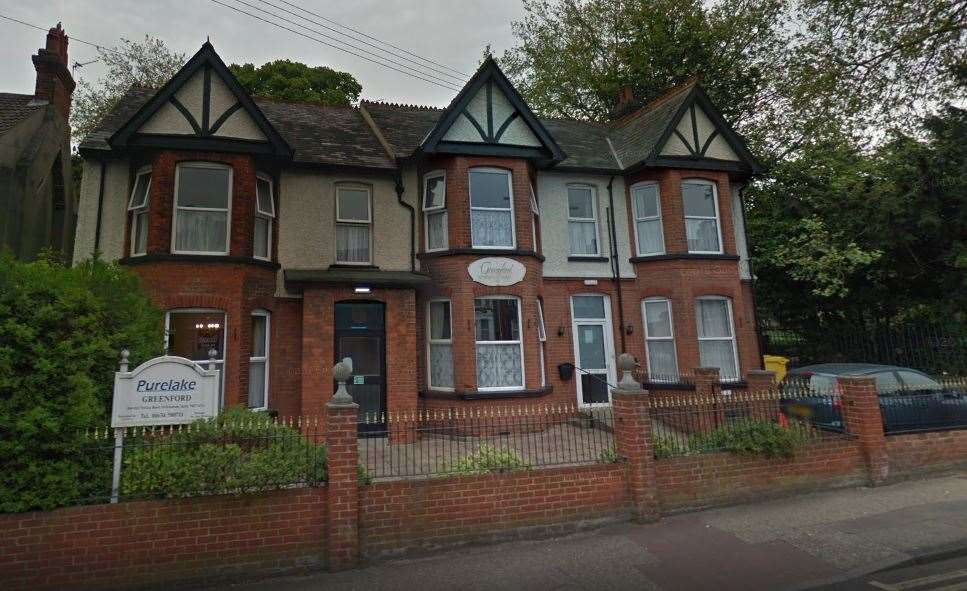 Greenford Care Home in Gillingham. Photo: Google Street View (20581408)