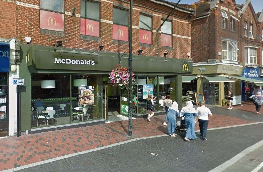Taco Bell is opening at the former McDonald's site in High Street, Tonbridge. Picture: Google