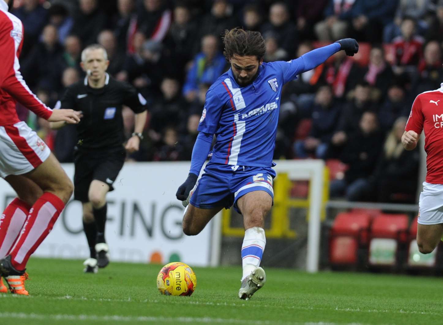 Bradley Dack nets against Swindon Town Picture: Barry Goodwin