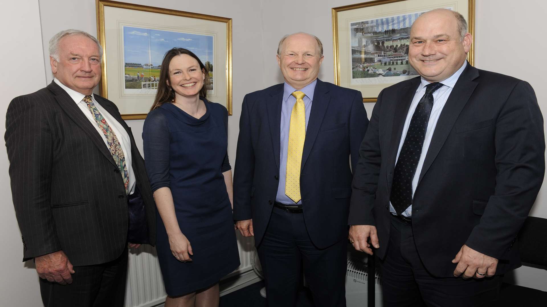 Tony Amlot, Claire Parry, Nigel Cripps and Rob Reynolds reveal the merger of Lakin Clark with Wilkins Kennedy