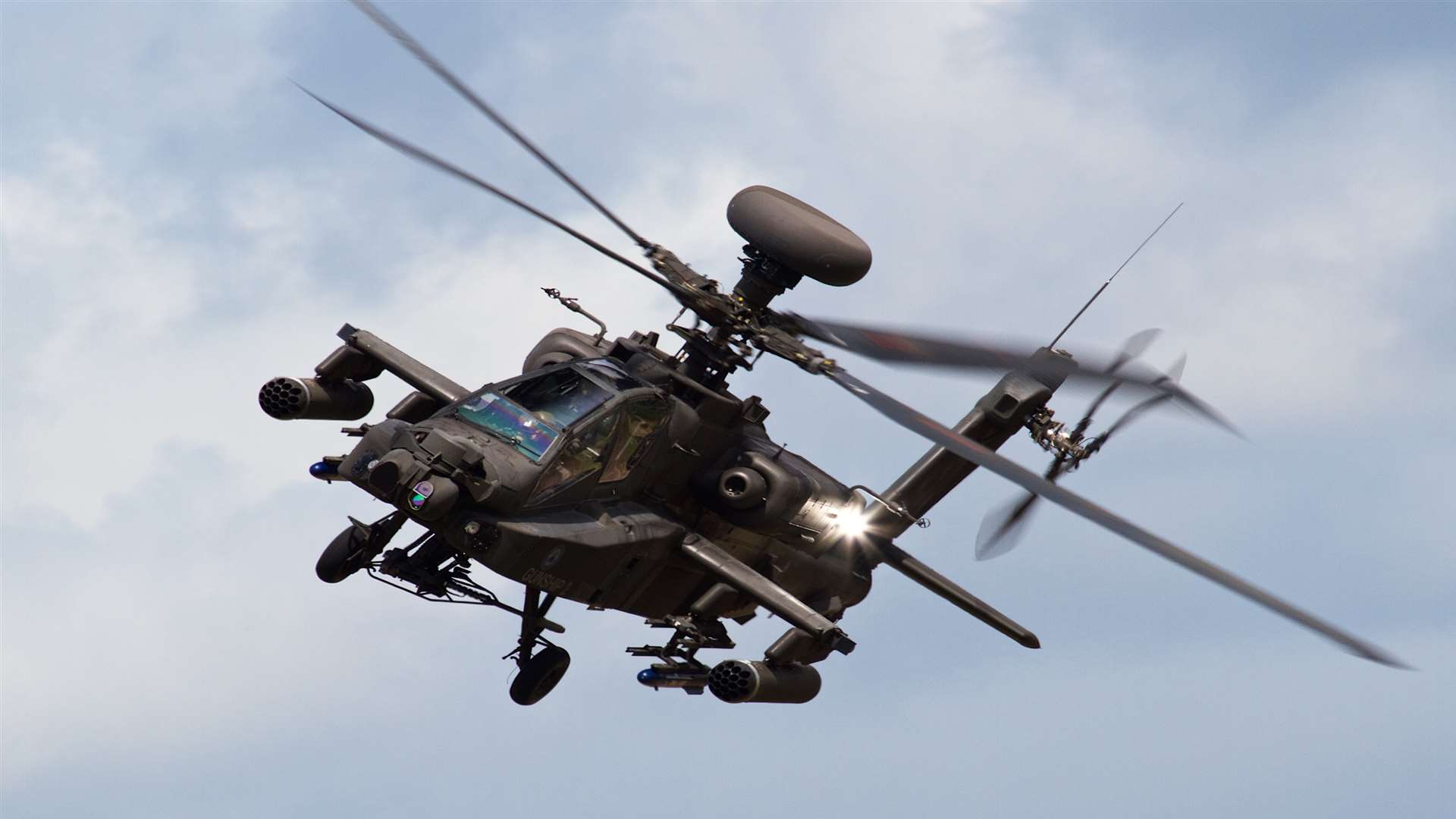 The Apache helicopter