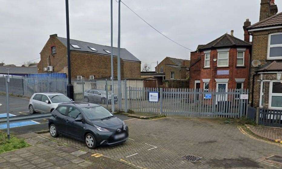 The property sits in Orchard Street directly opposite Westgate Car Park. Picture: Google