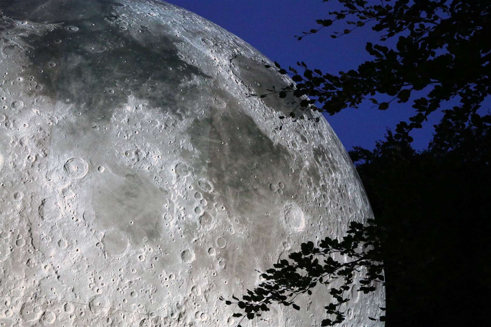 Museum of the Moon by Luke Jerram is a replica of the moon