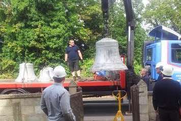 The bells, which were gifted to All Saints Church in Murston by the News of the World, are being relocated to St Nicholas Church in Strood