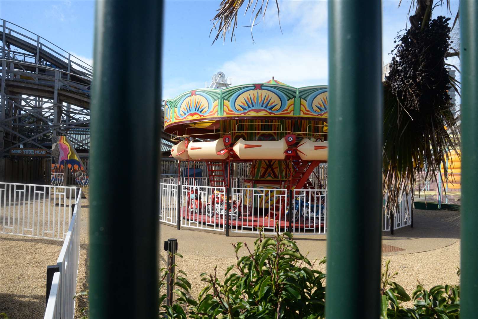 A merry-go-round ride at Dreamland in 2020. Picture: Chris Davey