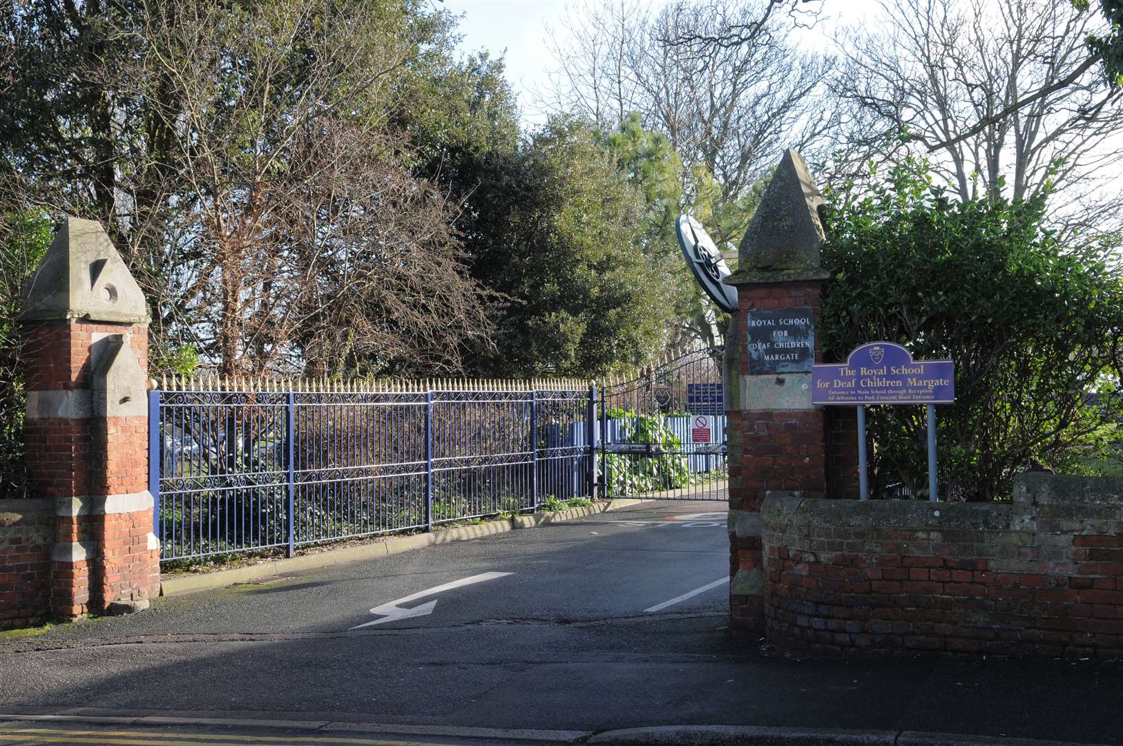 The former Royal School for Deaf Children is in Victoria Road