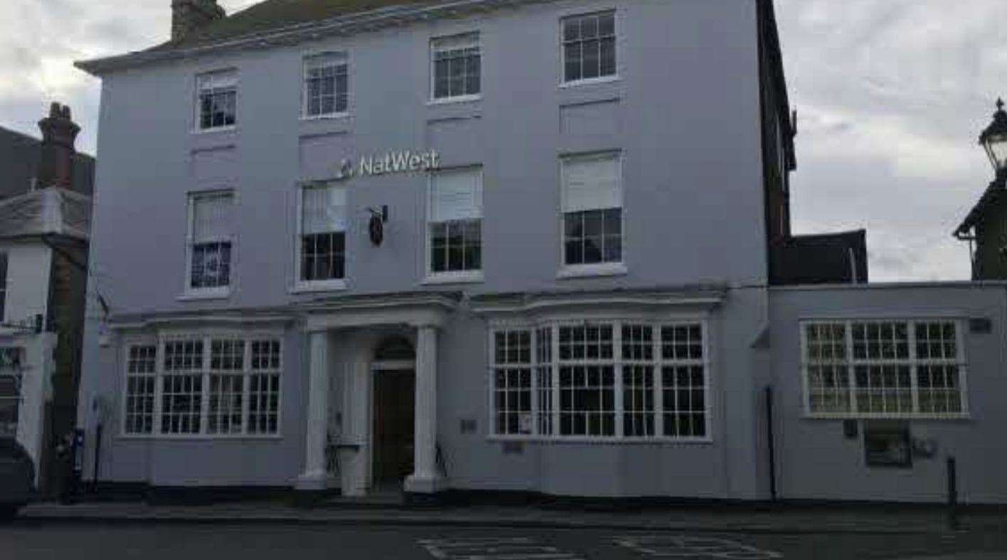 The former NatWest Building on Market Street, Sandwich, could be turned into flats. Picture: CAD Solutions