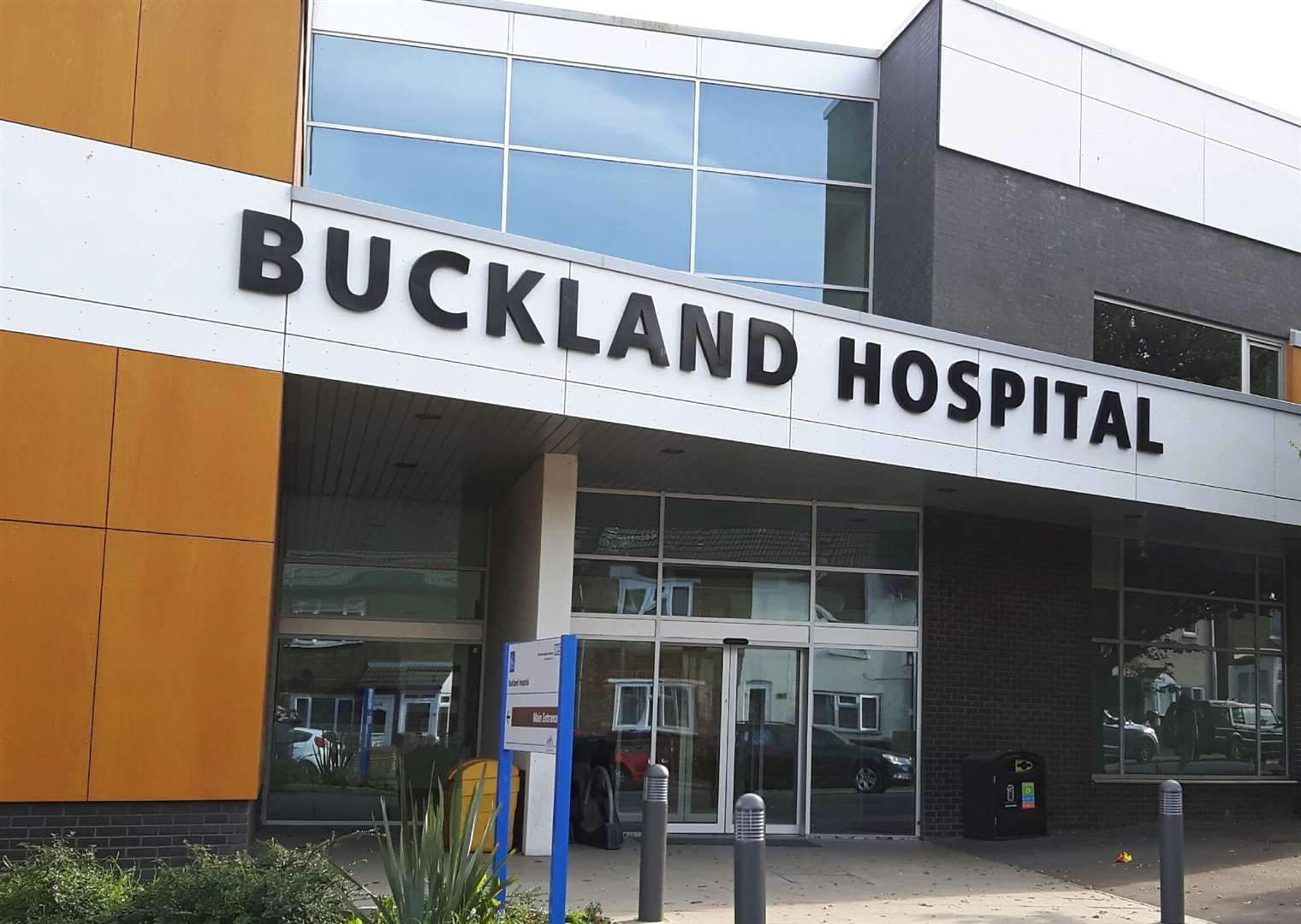 The child was initially taken to Dover's Buckland Hospital and found to have a broken wrist