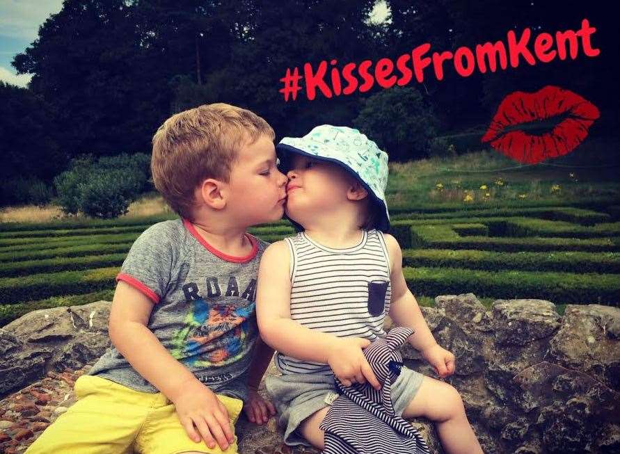Visit Kent is urging visitors to send #KissesfromKent images