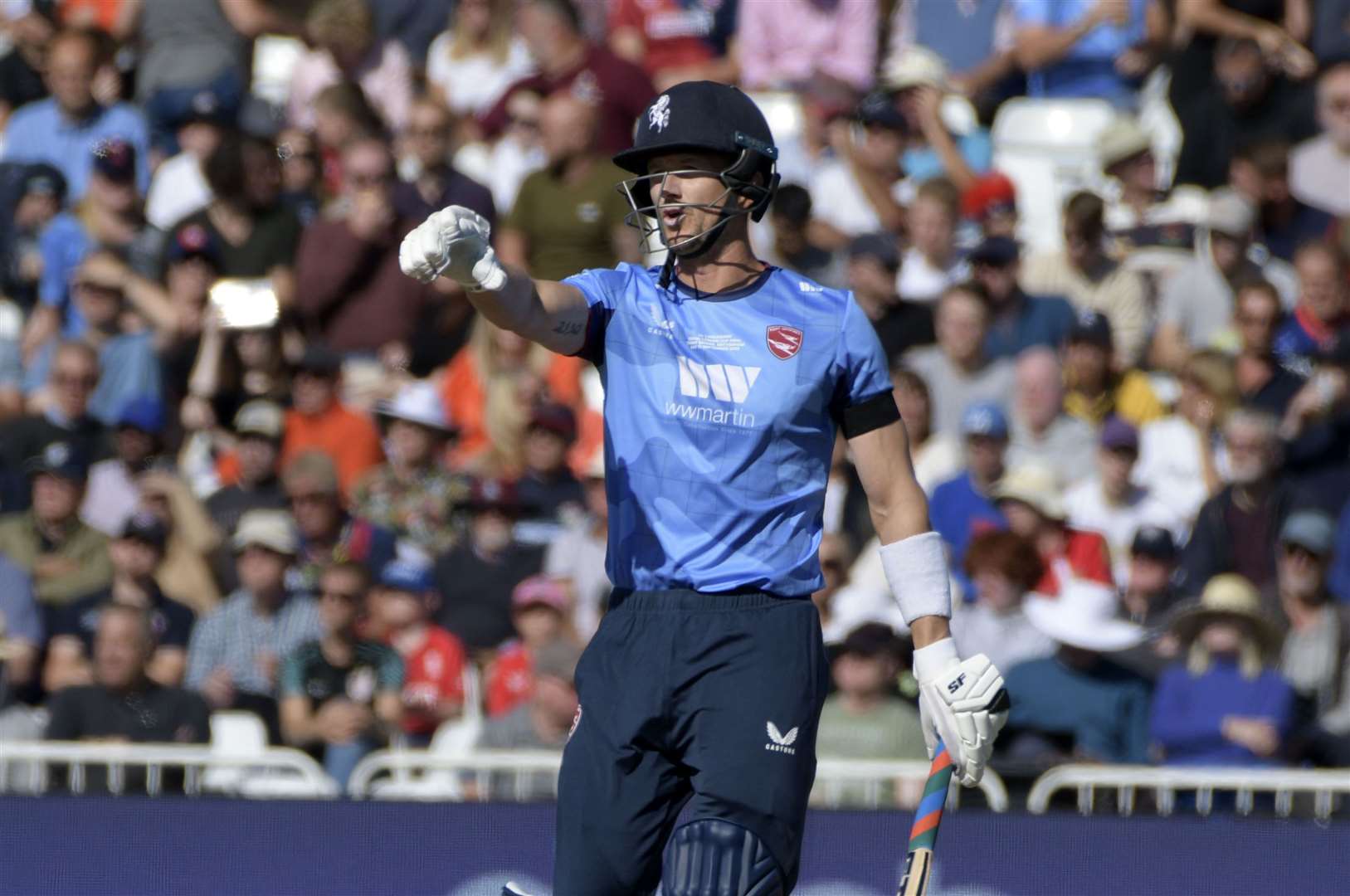 Joe Denly is one of the Kent players at the inaugural International League T20, held across the United Arab Emirates. Picture: Barry Goodwin