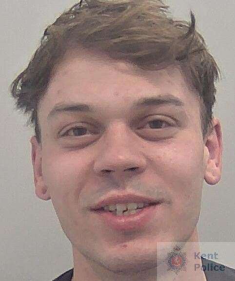 McGown has been jailed after pleading guilty to robbery. Picture: Kent Police