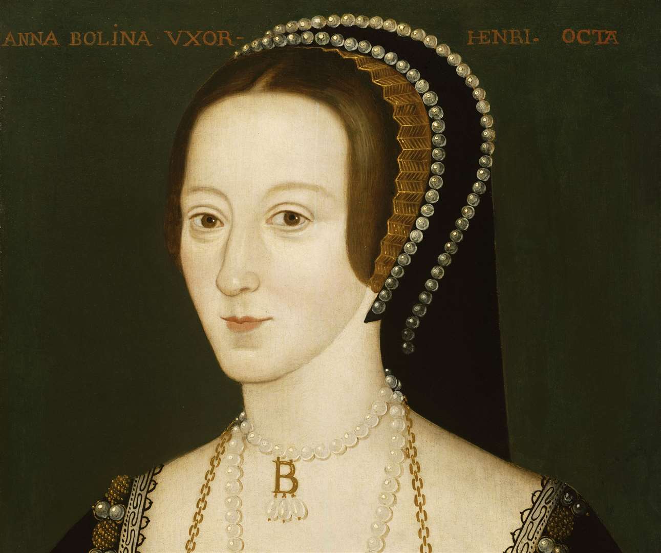 Anne Boleyn met King Henry V111 while a maid of honour at Leeds Castle where Queen Katherine was in residence. Picture: The National Portrait Gallery