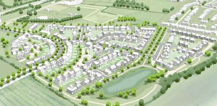 Plans were submitted to Medway Council for the project in September. Picture: Gladman Developments