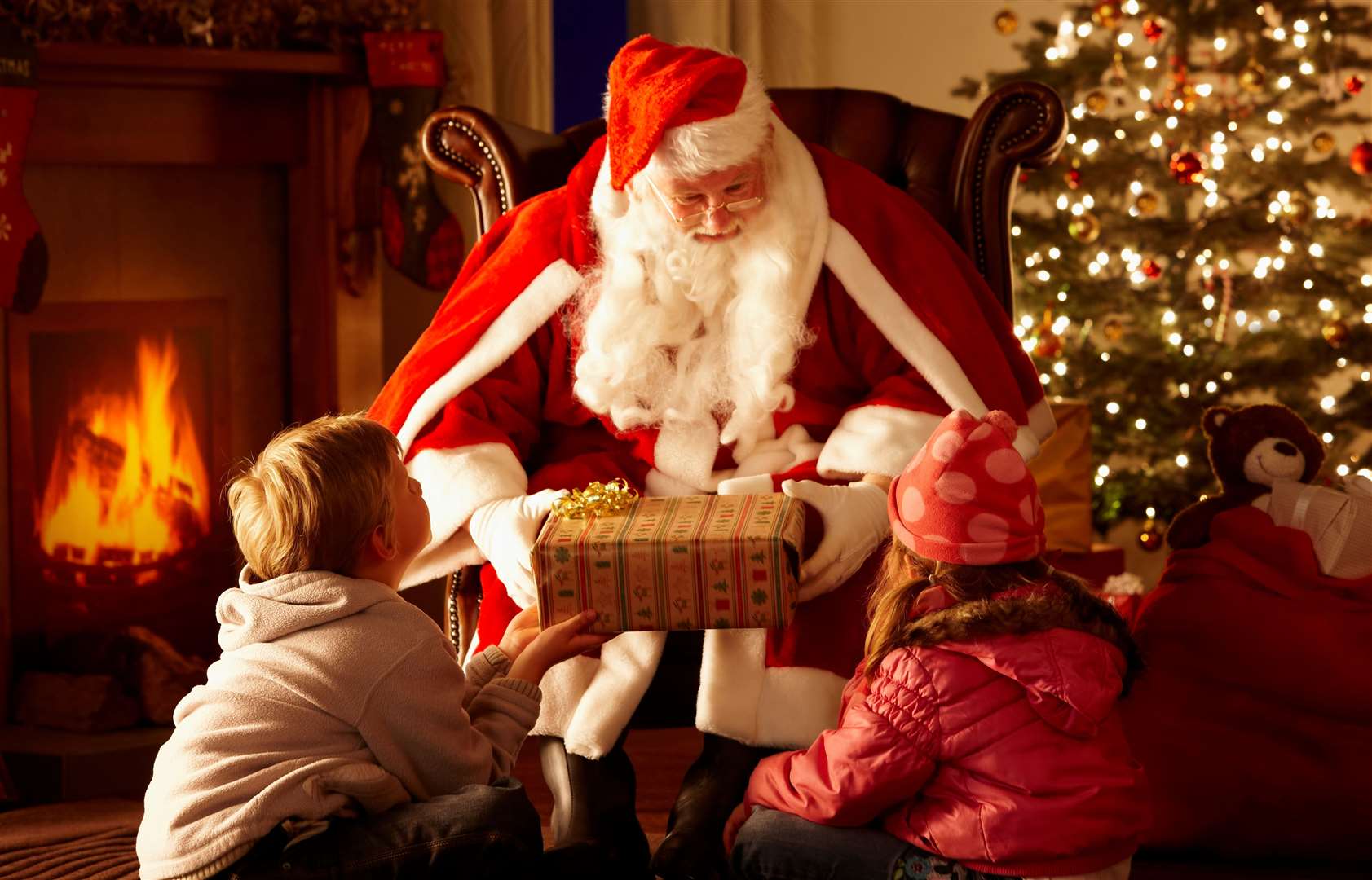 Children are eagerly awaiting the arrival of Father Christmas. Image: iStock.