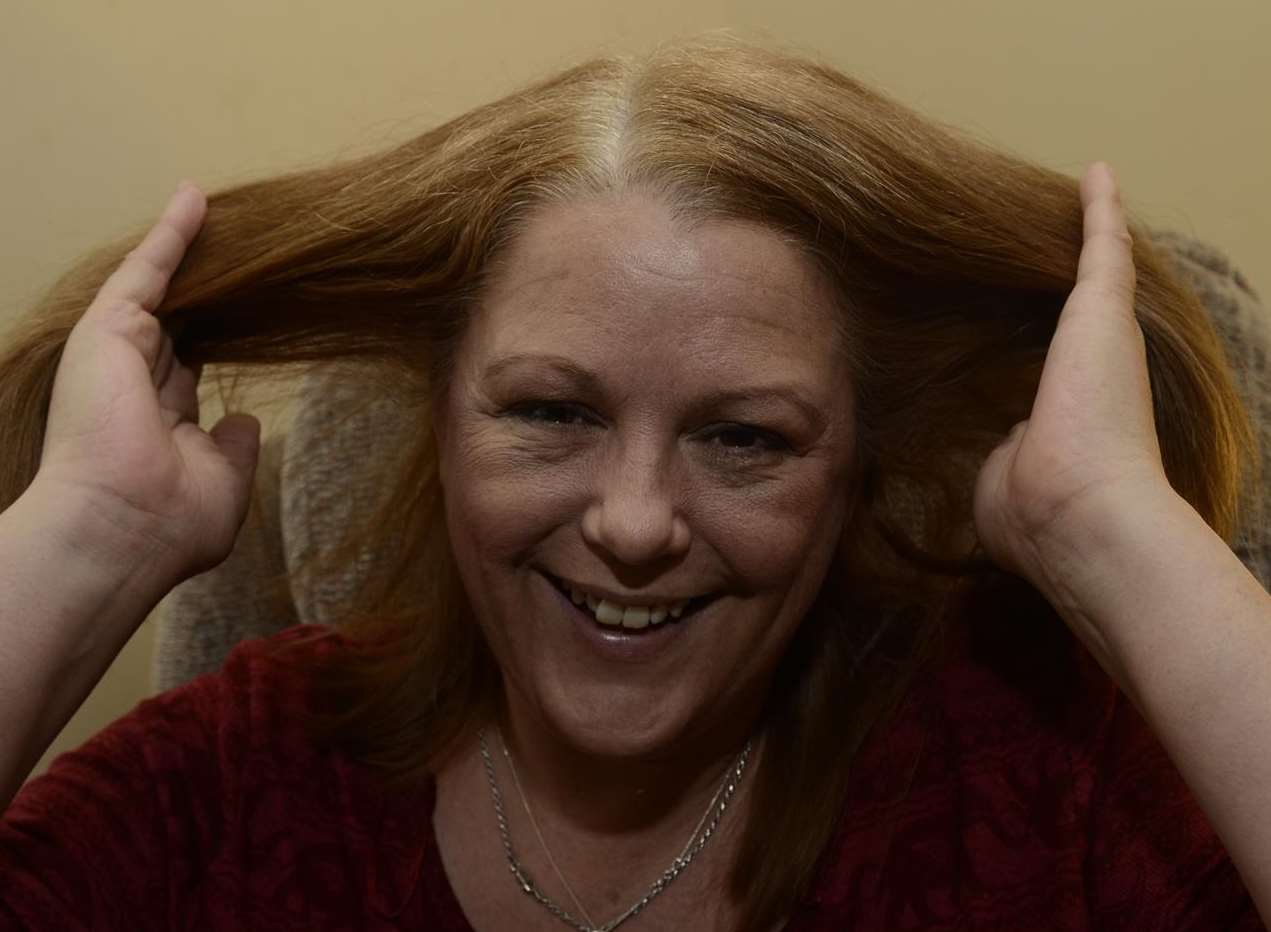Michelle Murphy will be doing a charity head shave for Cancer Research UK and the St Thomas' Lupus Trust