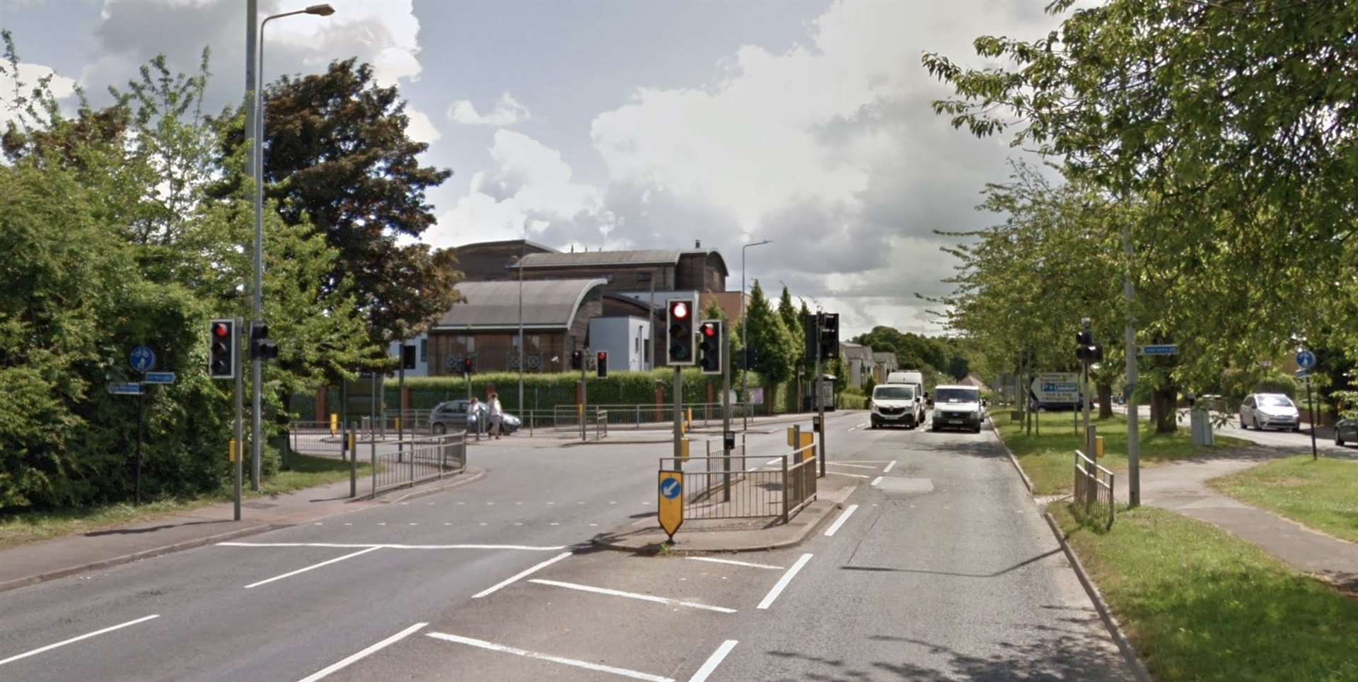 The accident happened in Sutton Road near the junction with Willington Street. Picture: Google Street View