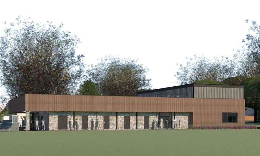 The new facility is set to include a sports hall, bar and lounge area. Picture: MBC