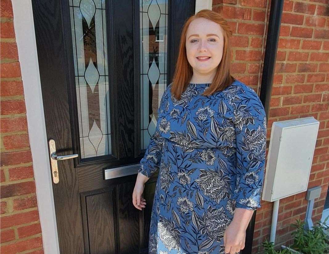 Jessica Mills had to settle for a shared ownership scheme