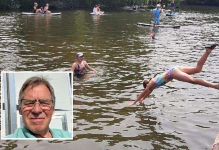 Family fall ill after kayaking and enjoying River Medway at Teston Country Park