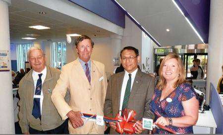 A new help centre for retired Gurkha personnel has opened in Ashford