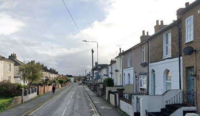 Dover Road in Northfleet. Picture: Google Maps