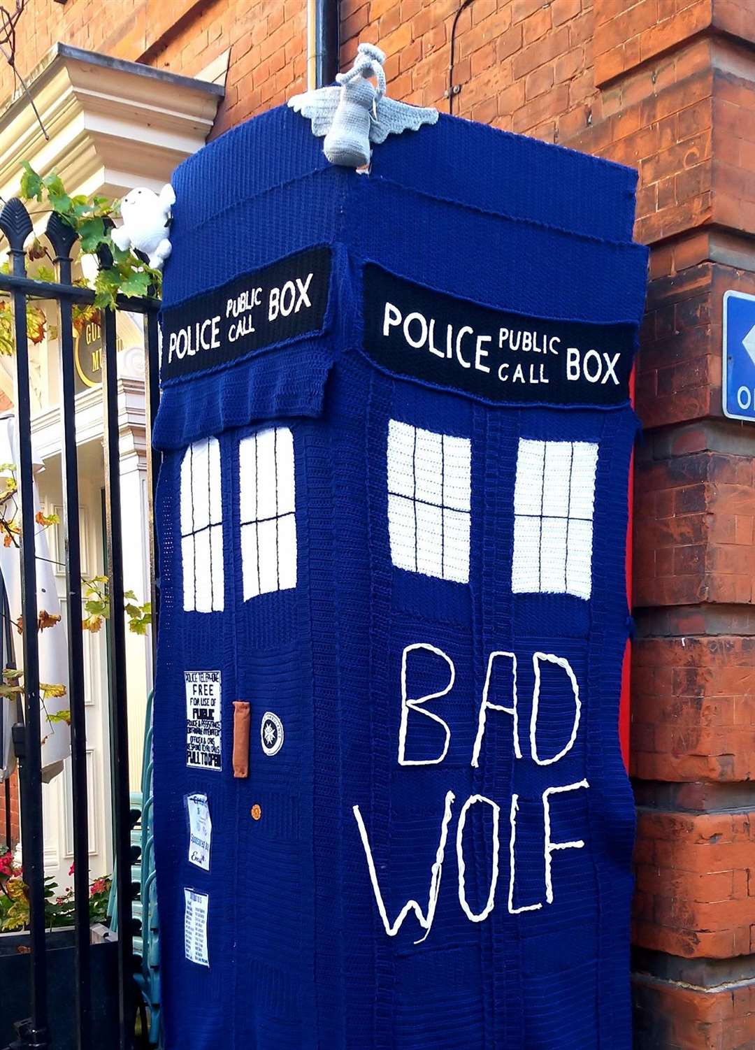 The Tardis in Rochester High Street. Picture: Villy Pantusheva