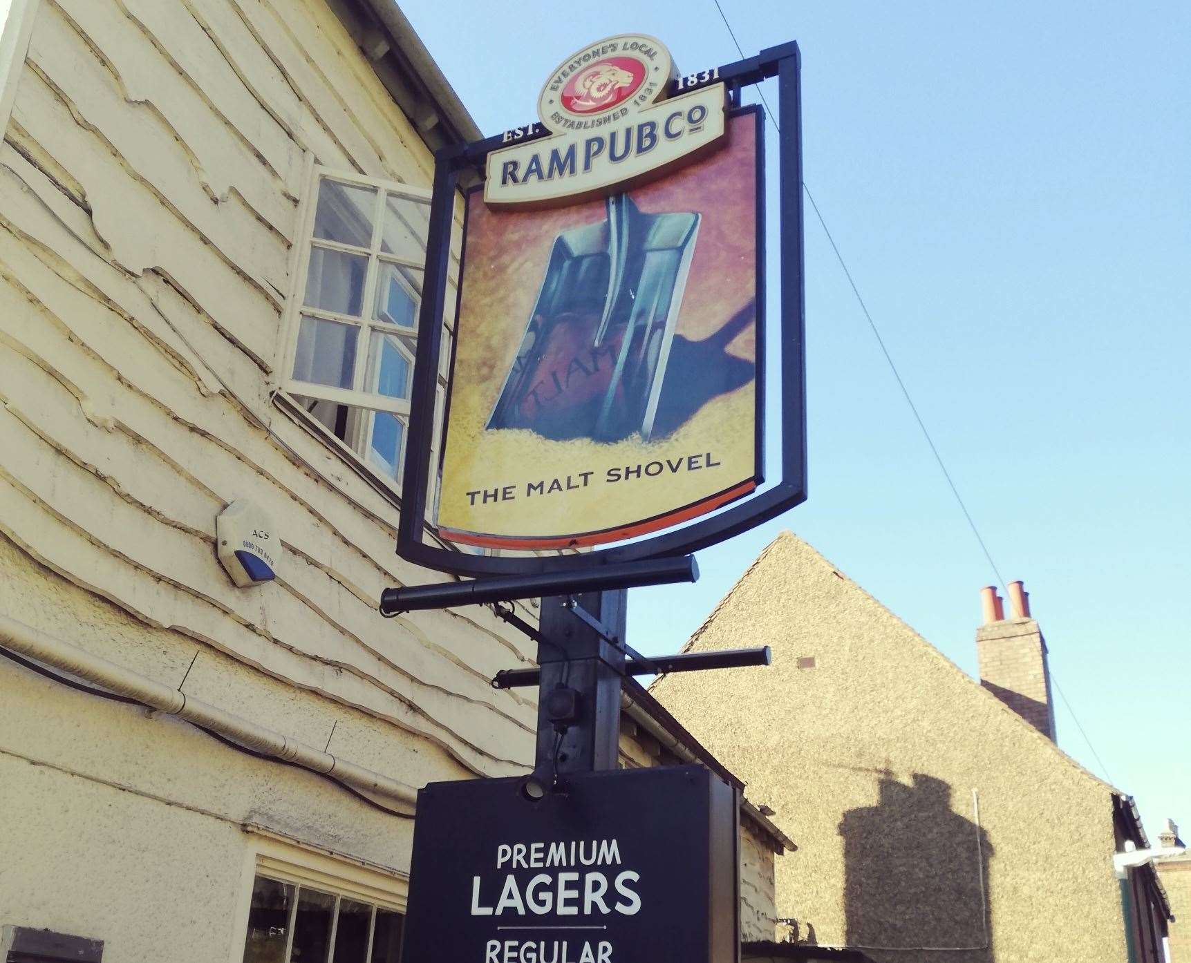 The Malt Shovel pub in Dartford is preparing to reopen