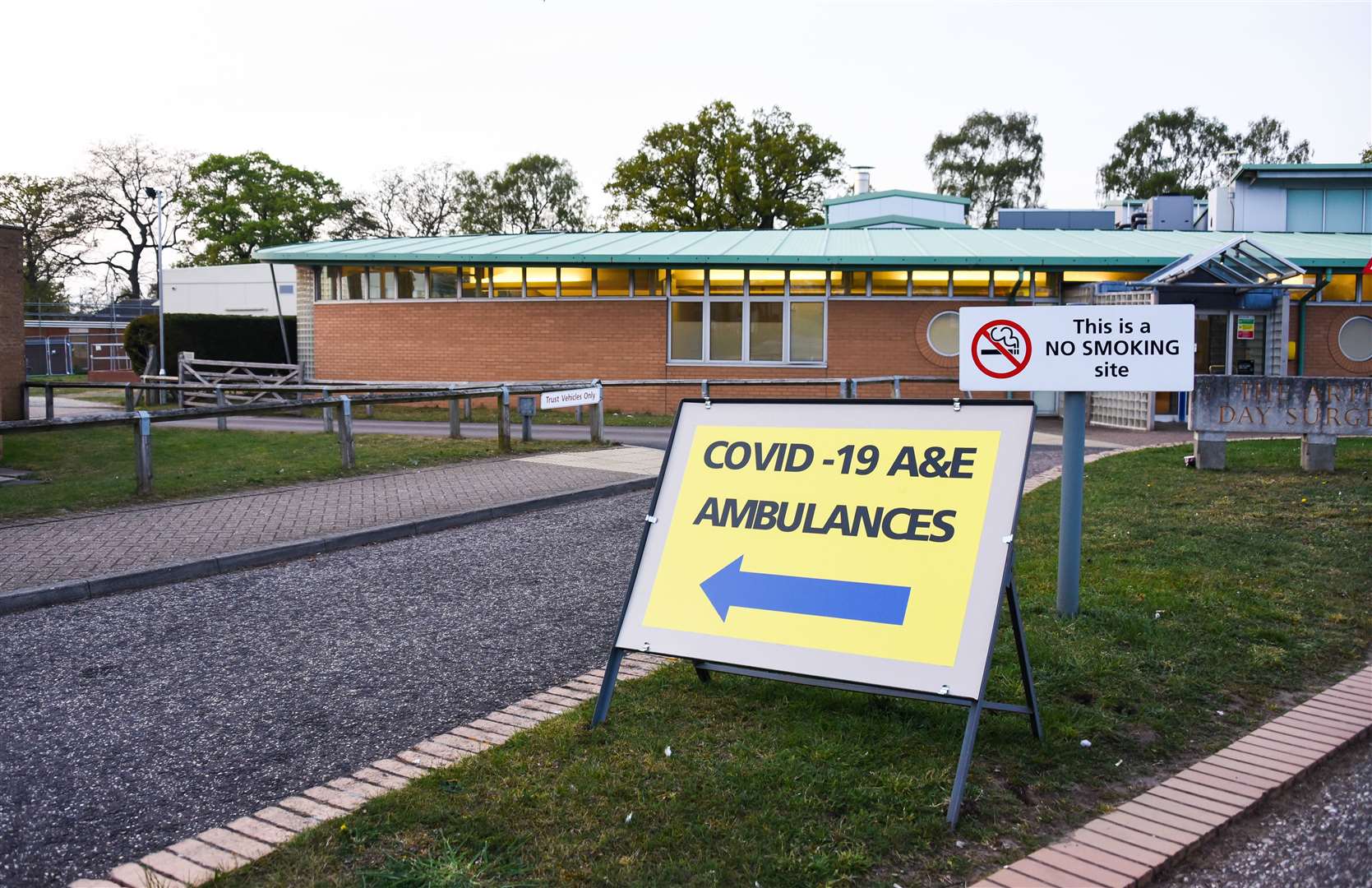Covid has strained hospitals across Kent and the rest of the country, but numbers are now far lower