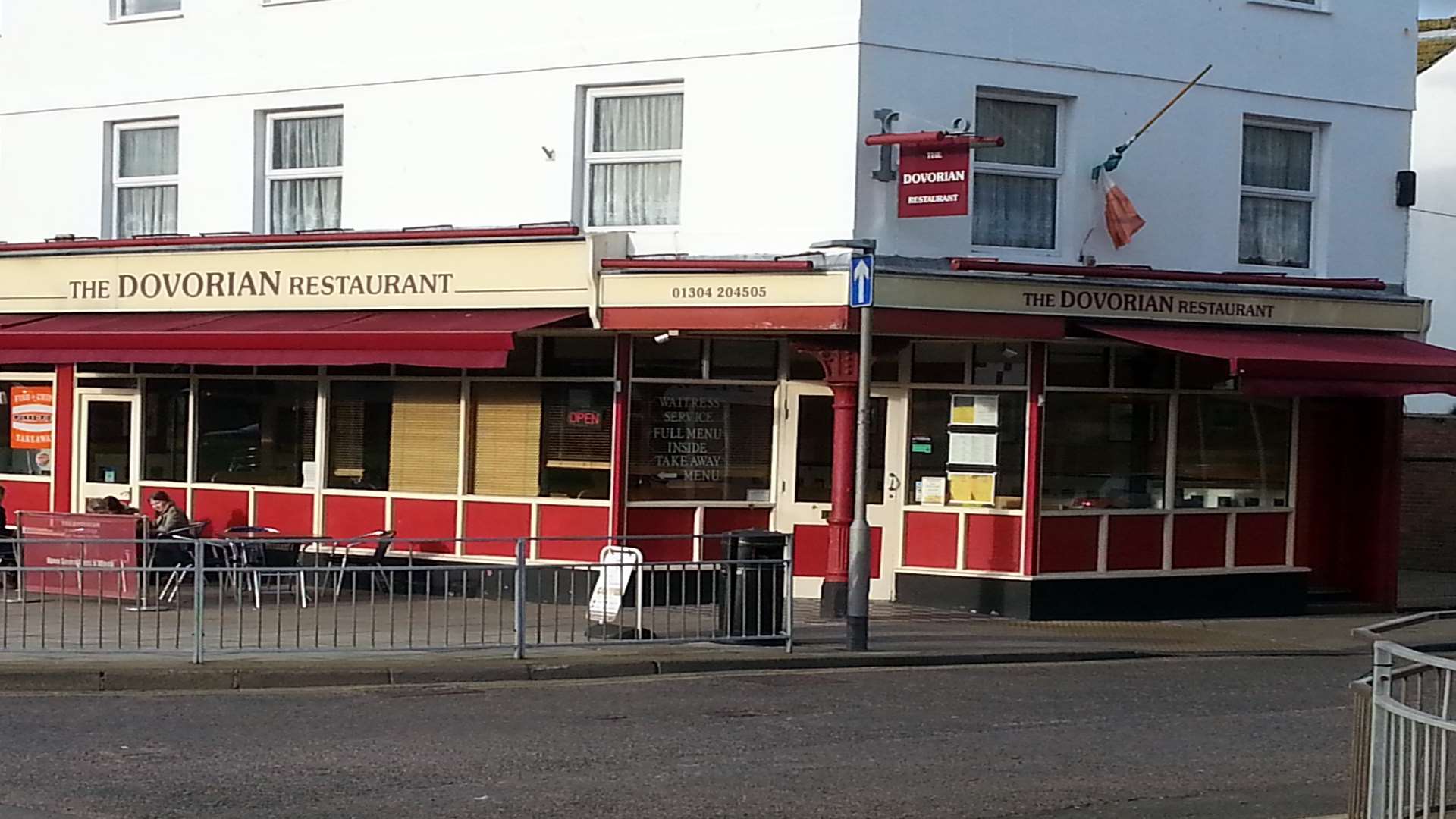 The Dovorian Restaurant - scene of one of the thefts