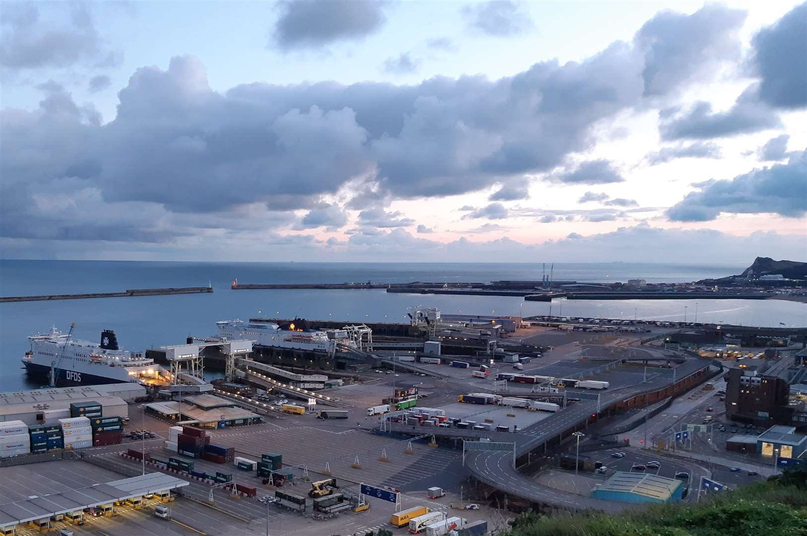 Dover Eastern Docks. The port authority says the Brexit delays gives it more time to prepare (15165591)
