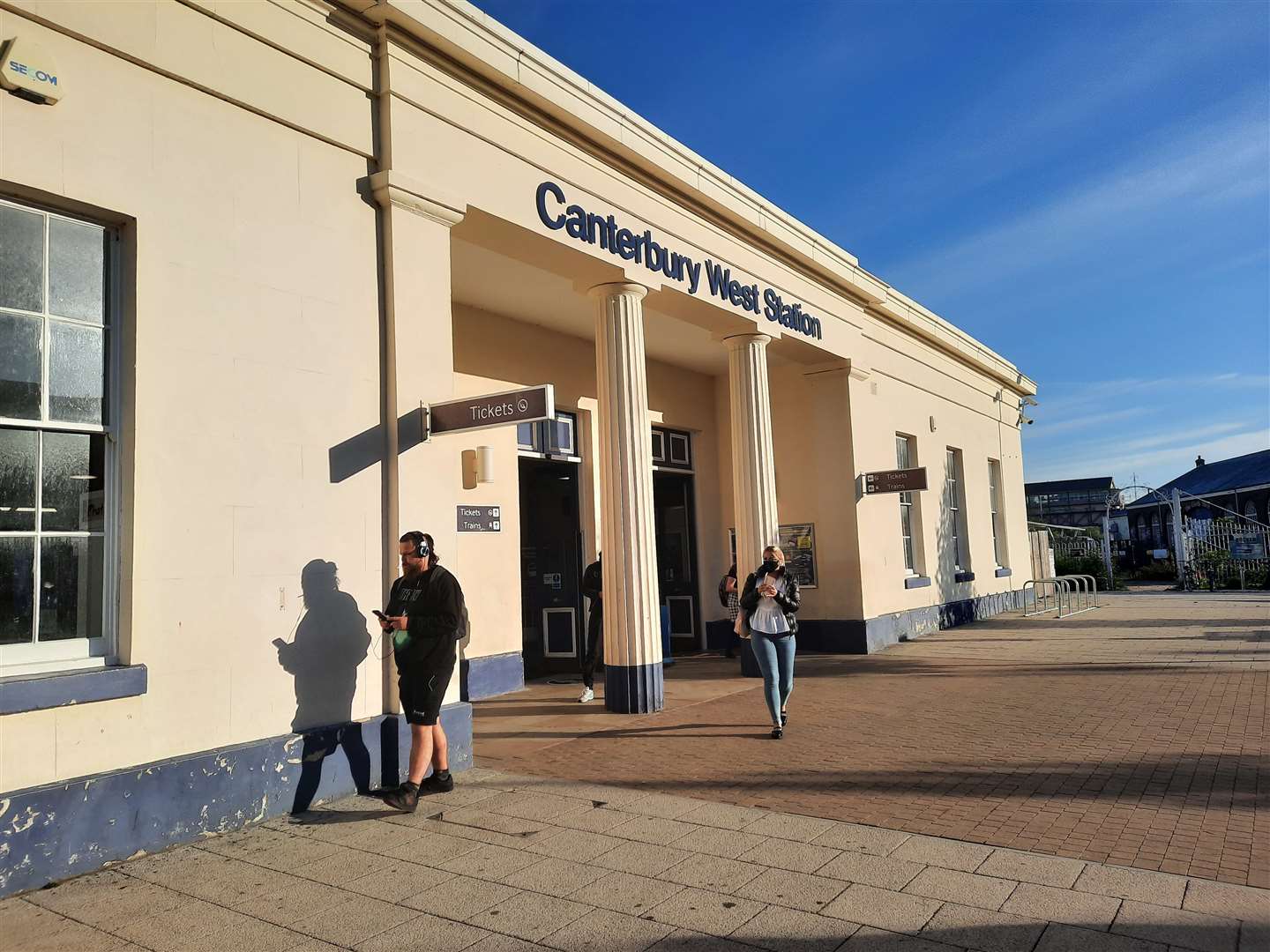 Emergency services are attending an incident which has shut Canterbury West railway station