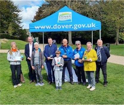 Winners in the Local Environmental Heroes awards. Picture: Dover District Council (56068048)