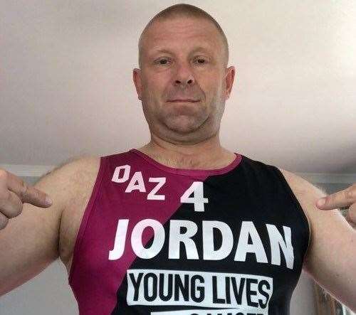 Jordan's uncle Darran Gurr is running the London Marathon in his niece's memory