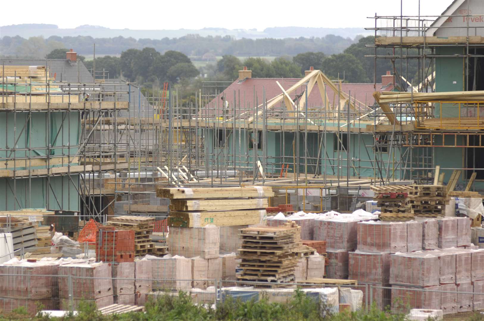 Councils are being asked to build thousands of houses.Picture: Martin Apps