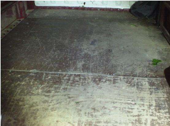 The floor of the van. Picture: Border Force (3538838)