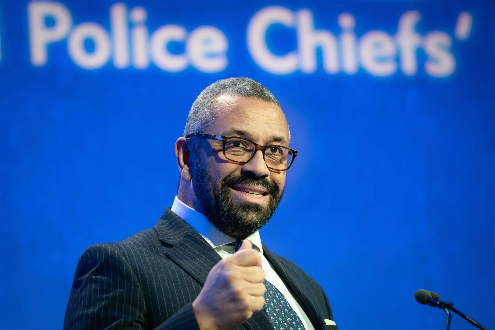 Home Secretary James Cleverly said he wanted the Met to address concerns from the Jewish community (Stefan Rousseau/PA)