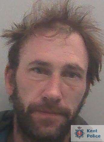 Steven Boorman, 39, from the Sittingbourne area, has been jailed after he targeted six children on Facebook. Picture: Kent Police