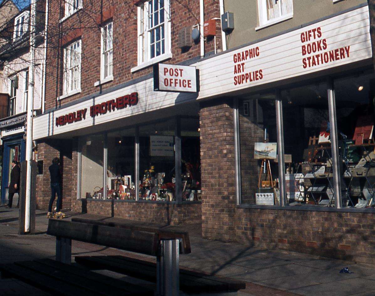 The former Headley Brothers shop in the High Street once housed a Post Office. Picture: Steve Salter