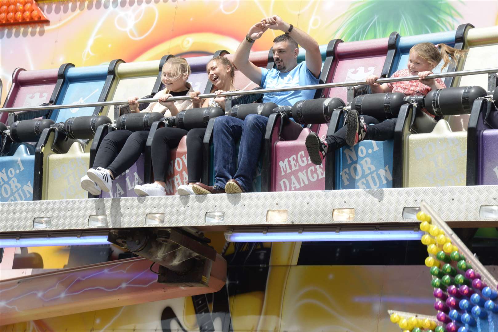 The event is free with charges for the fairground attractions