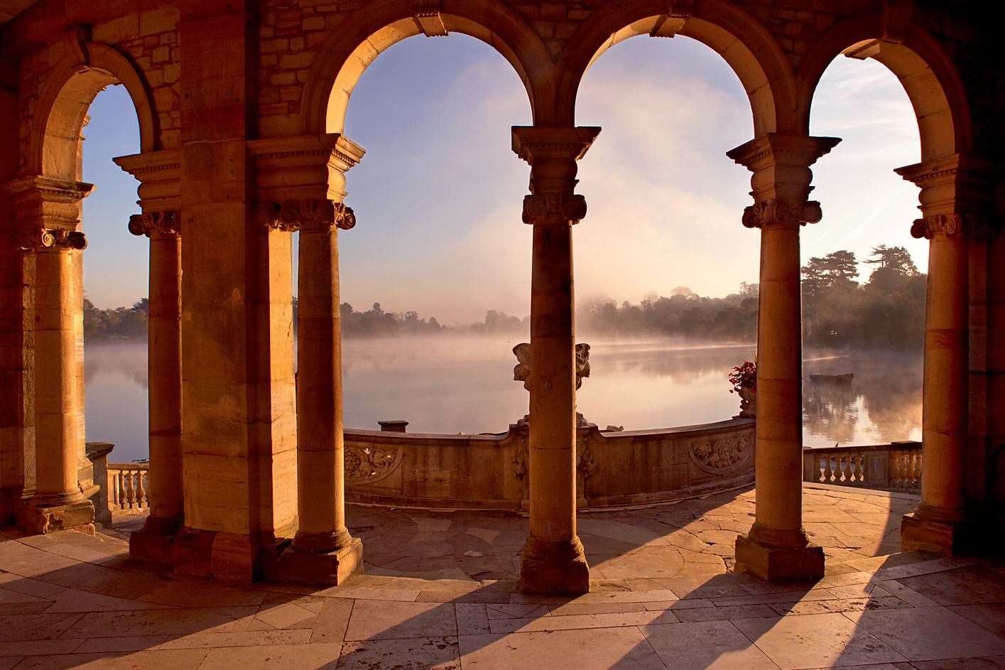 The Loggia is one of the venues for live theatre at Hever Castle