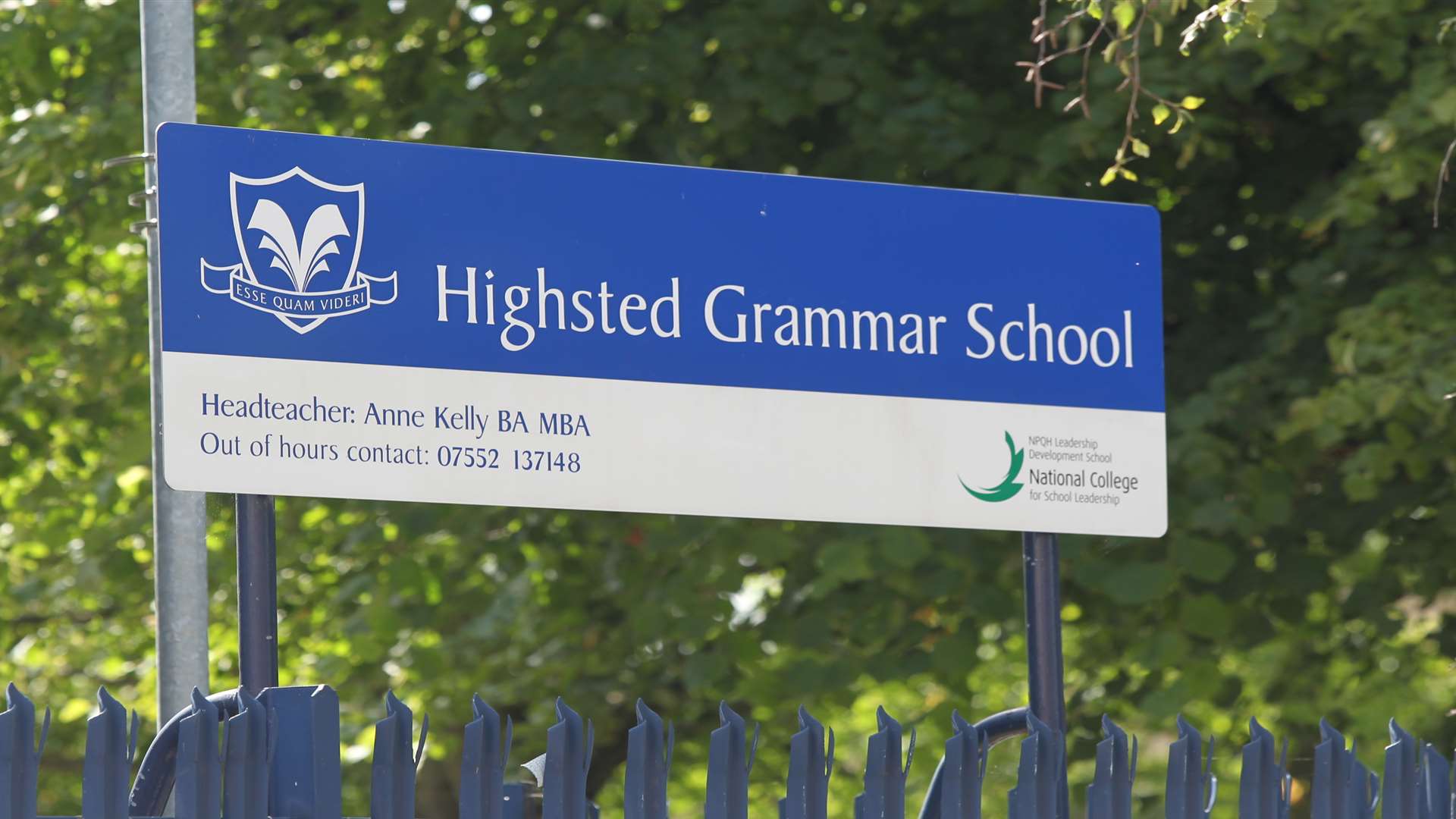 Highsted Grammar School