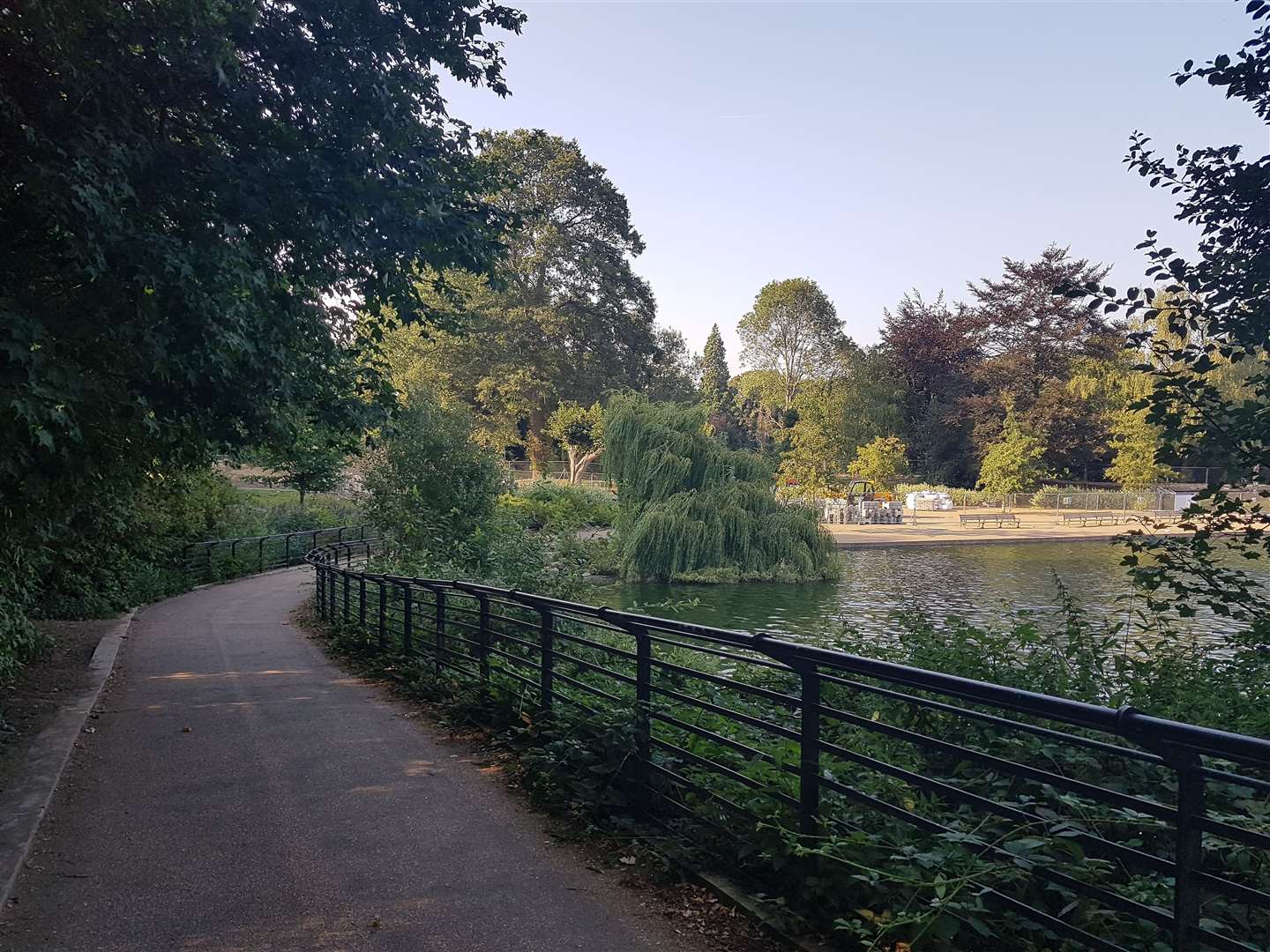 Police are appealing after a naked man reportedly walked through Mote Park in Maidstone