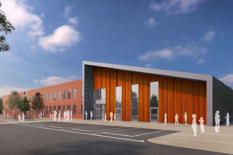 Designs for the new primary school at Finberry have been unveiled
