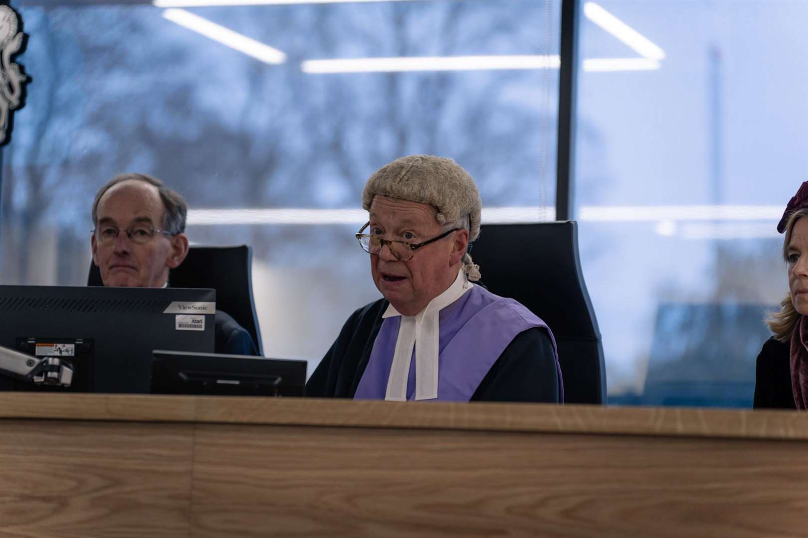 HHJ Richard Scarratt, designated family judge for Kent, at the opening of Medway County and Family Court, Gun Wharf. Picture: HMCTS