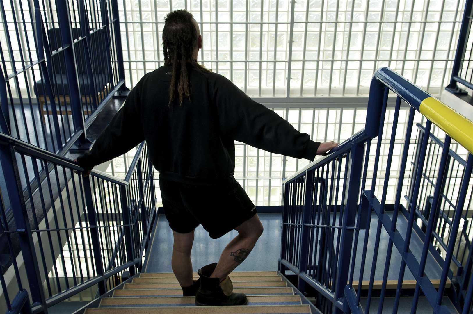 A long-term prisoner at HMP Swaleside, Sheppey. Picture: Andy Payton